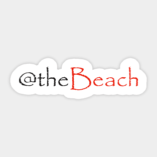 @thebeach Sticker